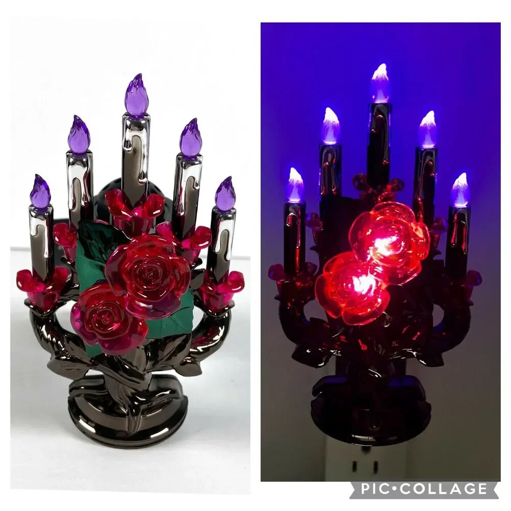 Bath and Body Works Creepy Candelabra Wallflower Projector Plug In Halloween
